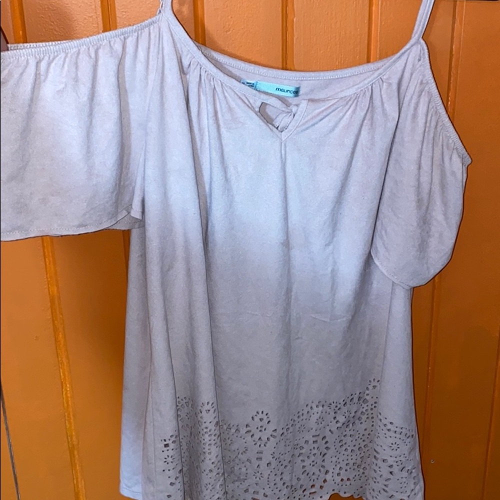 Maurices cold shoulder top